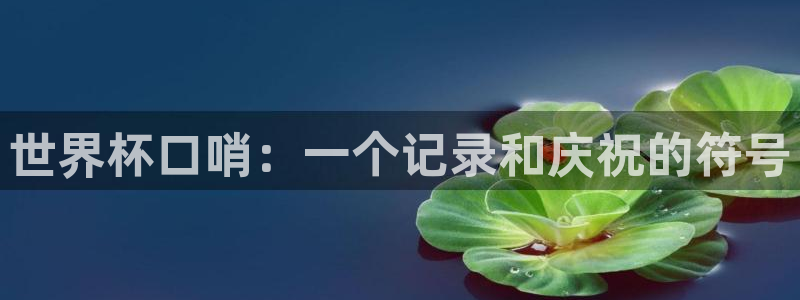 世界杯球赛：世界杯口哨：一个记录和庆祝的符号
