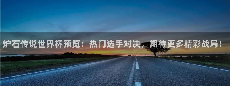 今年的世界杯：炉石传说世界杯预览：热门选手对决，期待更多精彩战局！